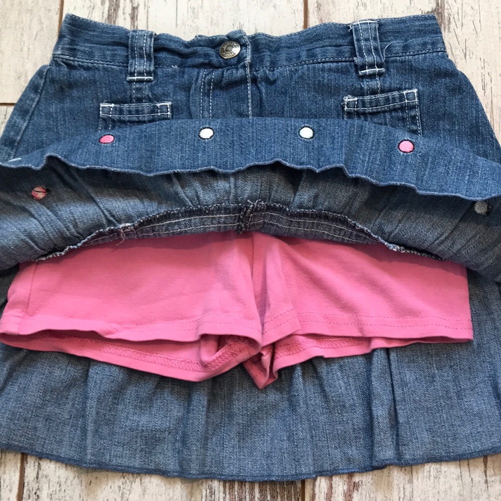 Jean skort - Picture 3 of 4